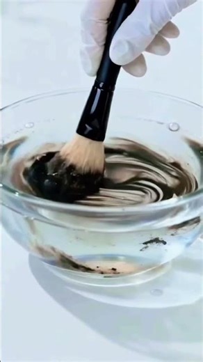 Dirty Makeup Brushes Deep Cleaned ✨ Satisfying Cleaning