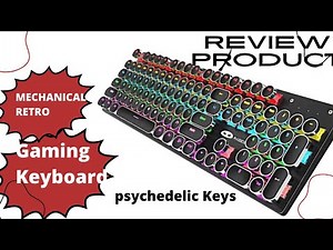 Mechanical Retro Gaming Keyboard | Product Review #magegee #mkstorm