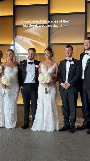 A day filled with Greek Wedding traditions and celebrations ✨🇬🇷