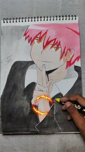 karma💀kun🔥drawing #shorts#animeart