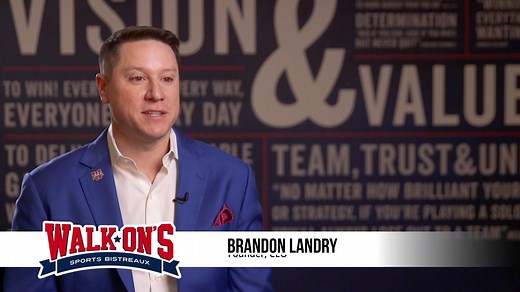 Do you know our story? The idea for our restaurant took shape 35,000 feet above the earth as our founders (LSU Basketball walk-ons) sketched their vision for a floor plan on the back of a napkin while the team flew home from a road game at the University of Tennessee, Knoxville. #walkons #weliveforthis | Walk-On's Sports Bistreaux