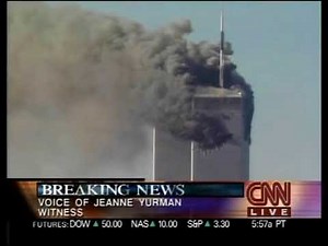 CNN 9 11 2001 Live Coverage 8 46 32 A M E T 5 00 P M E T CcpzBDTbniE