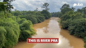 This is the current state of one of Ghana’s major rivers, River Pra due to pollution from illegal mining activities popularly known as "galamsey" that happens along the river. #PulseNewsVid #PulseWatchIt #Galamsey | Pulse Ghana