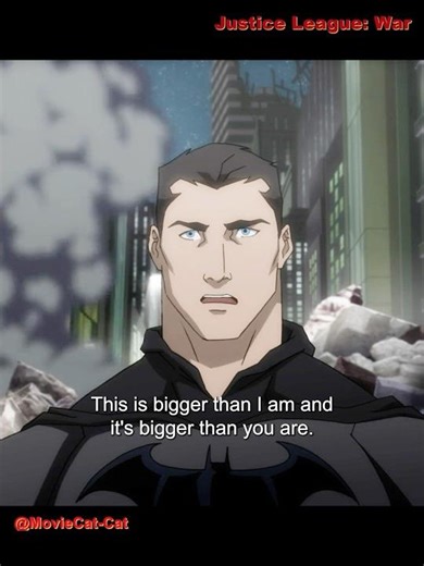 Batman has always been the one with the clearest mind and can always make the best judgments #batman