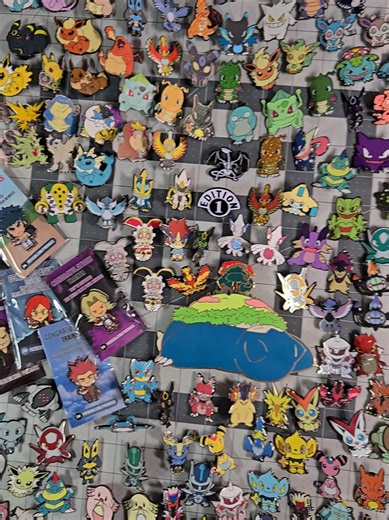 Huge Pokemon Pin Collection ! #Pokemon