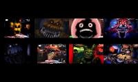 Mix of 8 videos from youtube : fnaf sparta remixes extended