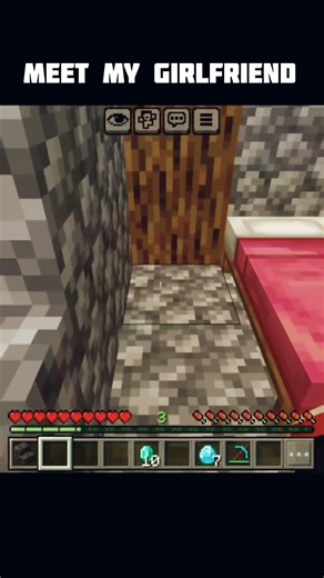 I love playing minecraft with my girlfriend