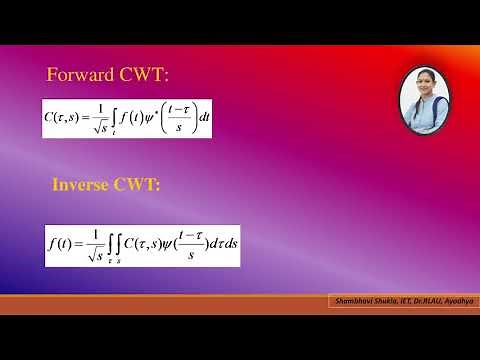 Wavelets & Multi-resolution analysis.