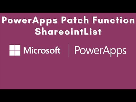 Insert Data in Multiple SharePoint List PowerApps Patch | PowerApps Patch Function ShareointList
