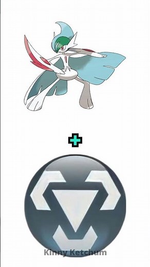 Mega Gallade Pokémon + Steel Type Evolution : Mega Gallade : Pokémon