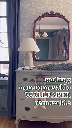 Easy Temporary Wallpaper Hack for Renters and Apartment Dwellers