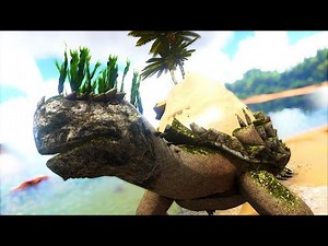 Komische SCHILDGRÖTE gefunden & BASE BAUEN! | ARK SUPREME