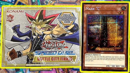 Yu-Gi-Oh! Speed Duel Battle City Finals Box Opening – Maxx C Returns