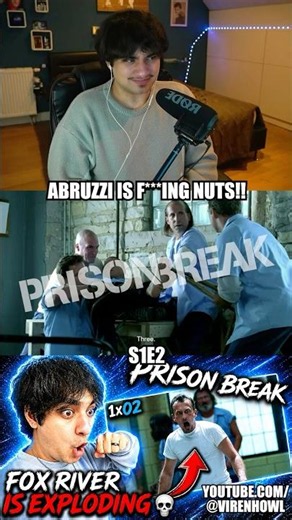 ABRUZZI IS F***ING NUTS!! #PrisonBreak #PrisonBreakEdit #MichaelScofield #Abruzzi