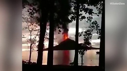 'Volcano tsunami' called Krakatoa erupts killing more than 200 people