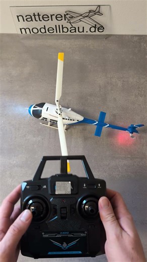 Torcster Bell 206 Jet Ranger Helikopter Mode 2 Inbetriebnahme by Natterer Modellbau