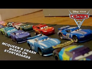 Remake Cars 3: Lightning McQueen Crash | Based on Original Storyboards (Concept)