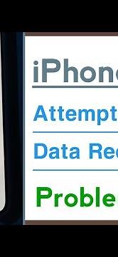 Attempting Data Recovery Problems Solve in iPhone 12’s