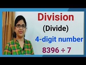 Divide || Division || How to divide 4-digit number by long division method