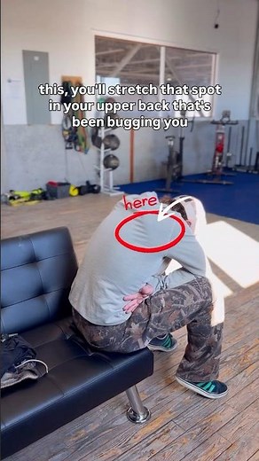 How to relieve upper back pain at home 🏠