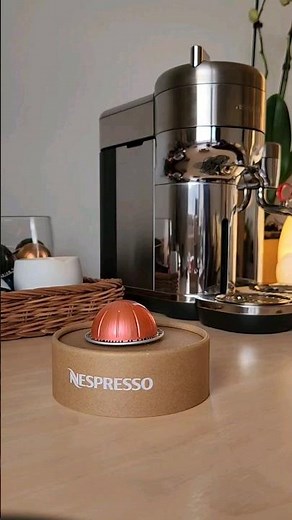 Nespresso Coffee Capsule review : Ginseng delight. On the Vertuo Creatista