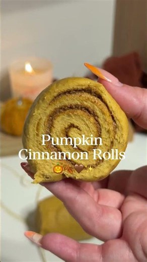 Easy Pumpkin Cinnamon Rolls Recipe 🎃🍂 | Cozy Fall Baking