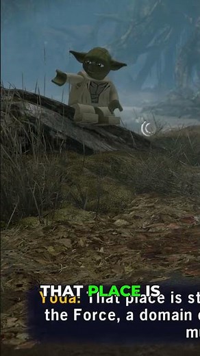 Yoda Warns Luke About The Dark Side #legostarwars #starwars #yoda