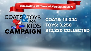 NCM's Coats and Toys for Kids campaign celebrates 40 years of helping Mainers