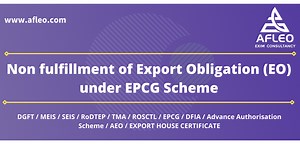 Non fulfillment of export obligation under EPCG Scheme | DGFT