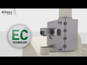 High efficiency extraction systems for professional kitchens. CKDR-EW (EN)