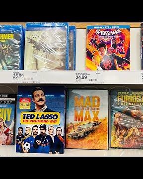 Target New Movies in store bluray 4k physical dvd hunt