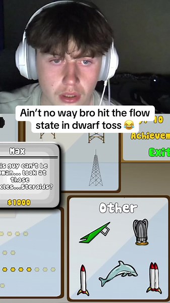 dwarf toss in 2024 is crazy ngl. #fyp #fyp #gaming #rage #caseoh #speed #jynxzi #clip