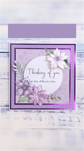 43 reactions |  NEW! Add timeless floral charm to your handmade cards and crafts with our Dusky Violet Blooms Die-Cut Flowers & Leaves — part of the brand-new Violet Wishes Collection. ✨ Pre-cut, double-sided, and ready to shape into elegant 3D embellishments for every season. | Katy Sue Designs Crafts | Facebook