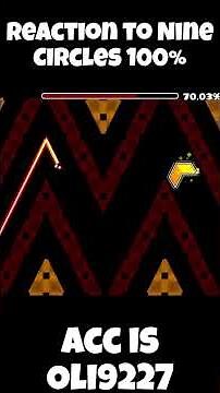 Nine Circles 100% #geometrydash #gd