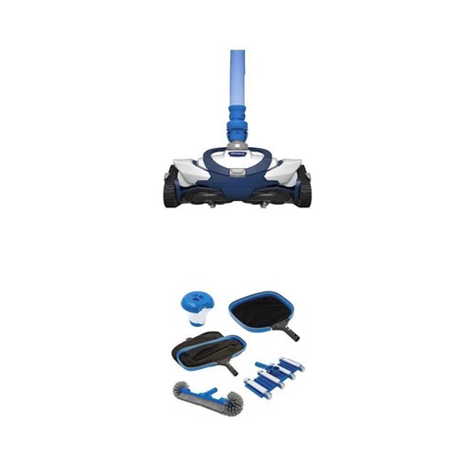 Polaris LYNX Suction Pool Vacuum and PLSHD Manual Cleaning Kit Combo for Inground Pools - The Home Depot