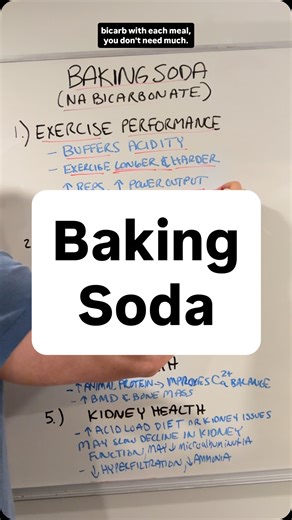 James DiNicolantonio on Instagram: "Don’t sleep on the benefits of sodium bicarbonate (Baking Soda). @drjamesdinic"