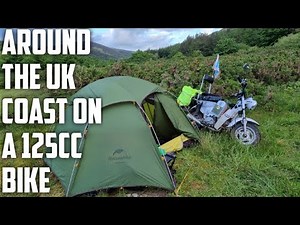 Can you tour on a 125cc scooter,Tiny Bike Tour Episode 7, Long distance touring 3,748 miles