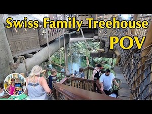 Swiss Family Robinson Treehouse Complete Walkthrough - Magic Kingdom - Walt Disney World
