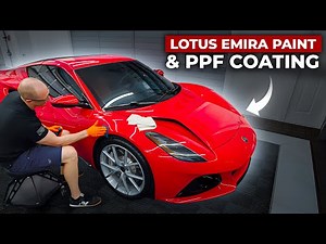 Coating Vivid Red Lotus Emira with Gyeon MOHS Evo