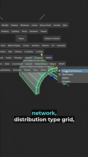 Smart Roof Tile Trick in Maya – No Manual Duplication #mayatutorial #modelingtips #shorts