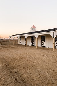 Our Shedrow barn tour