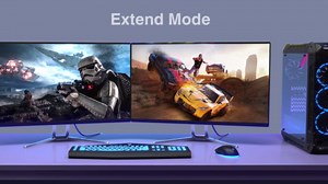 BlueRigger DisplayPort to DVI Cable - (6FT, Uni-Directional, DP to DVI-D Adapter, Male to Male Converter, Monitor Cable) - Compatible with Laptop, Projector, Monitor, HDTV, Desktop, Graphics Card