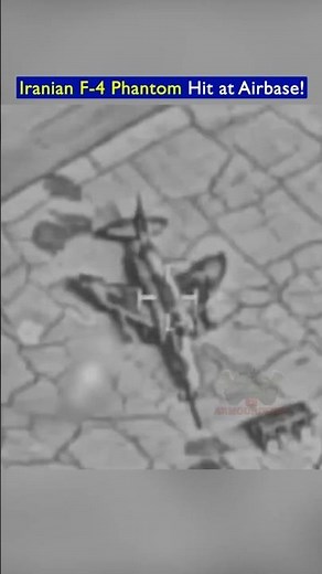 Israeli Air Force Strikes Tabriz Air Base F-4 Phantom & F-5 Tiger Destroyed