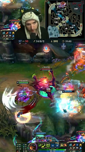 Don't be like Cho'Gath, if you see Yi Top dodge #leagueoflegends | Cowsep