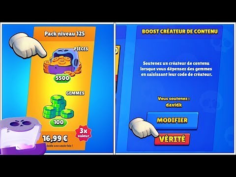 BRAWL STARS CODE CREATEUR LA VÉRITÉ