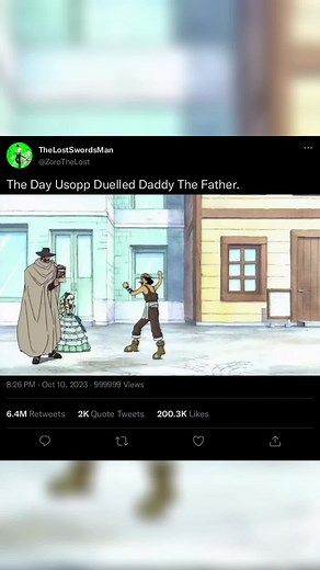 Usopp vs Daddy - The Showdown | One Piece
