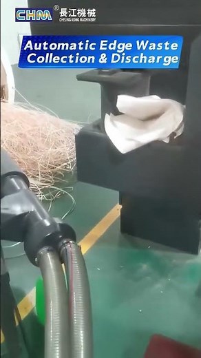 CHM Double Rotary Sheeter Machine With Automatic Waste Reject System