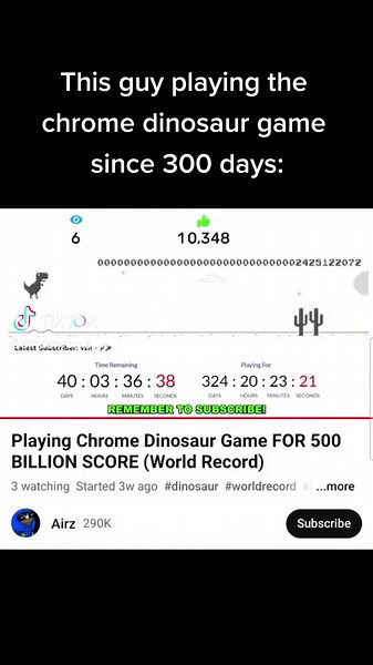 The Last Dinosaur on Google Chrome: Record-Breaking Gameplay