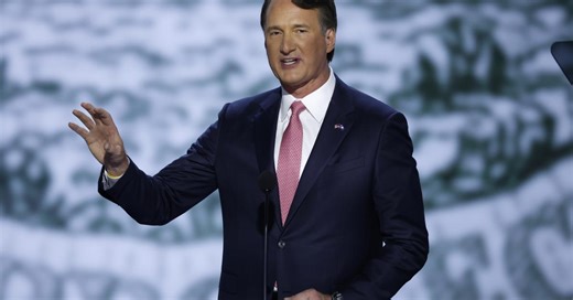 Virginia governor celebrates state's $1 billion surplus