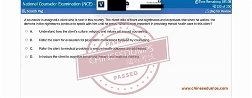 National Counselor Examination (NCE)